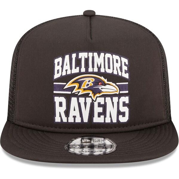 NEW ERA（ニューエラ） NFL レイブンズ メッシュキャップ トラッカー