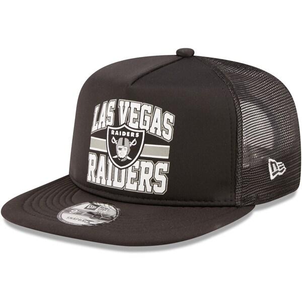 NFL90sANNCO OTTO RAIDERS レイダース メッシュトラッカー NEW ERA（ニューエラ） NFL レイダース メッシュキャップ トラッカー