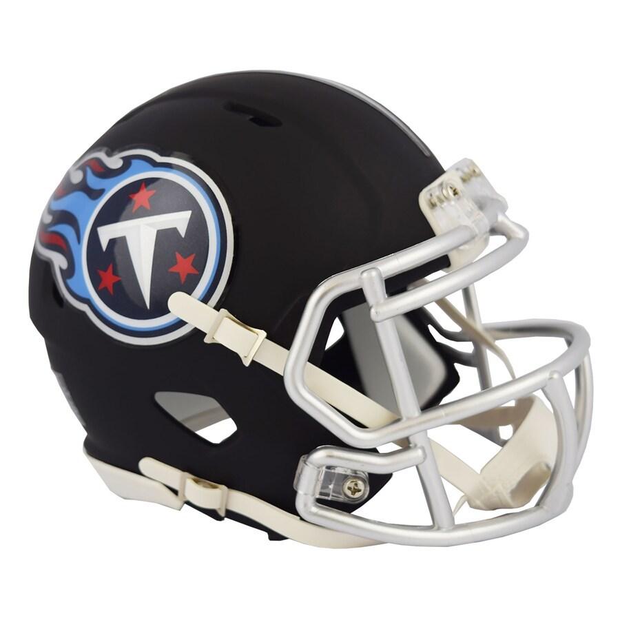 NFL タイタンズ ミニヘルメット Black Matte Alternate Speed Mini Football Helmet Riddell｜selection-basketball