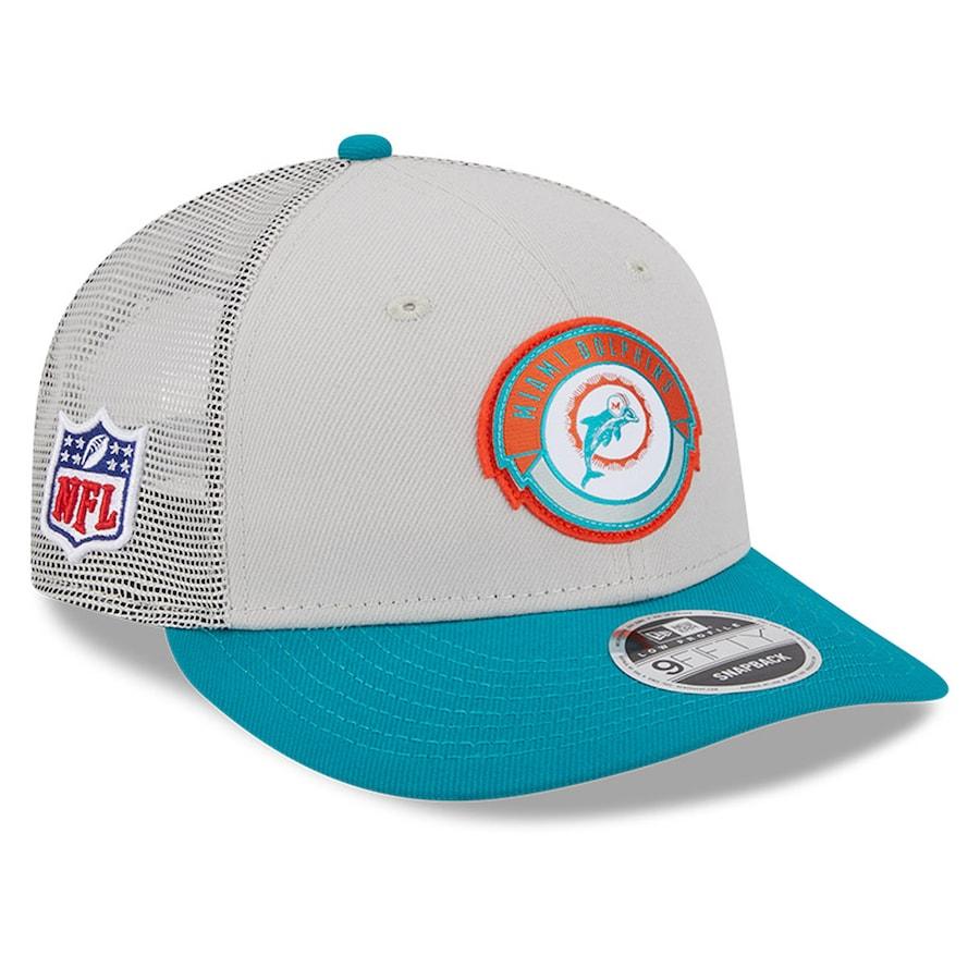 NFL ドルフィンズ キャップ 2023 サイドライン ヒストリック 9FIFTY ロープロファイル ニューエラ/New Era クリーム