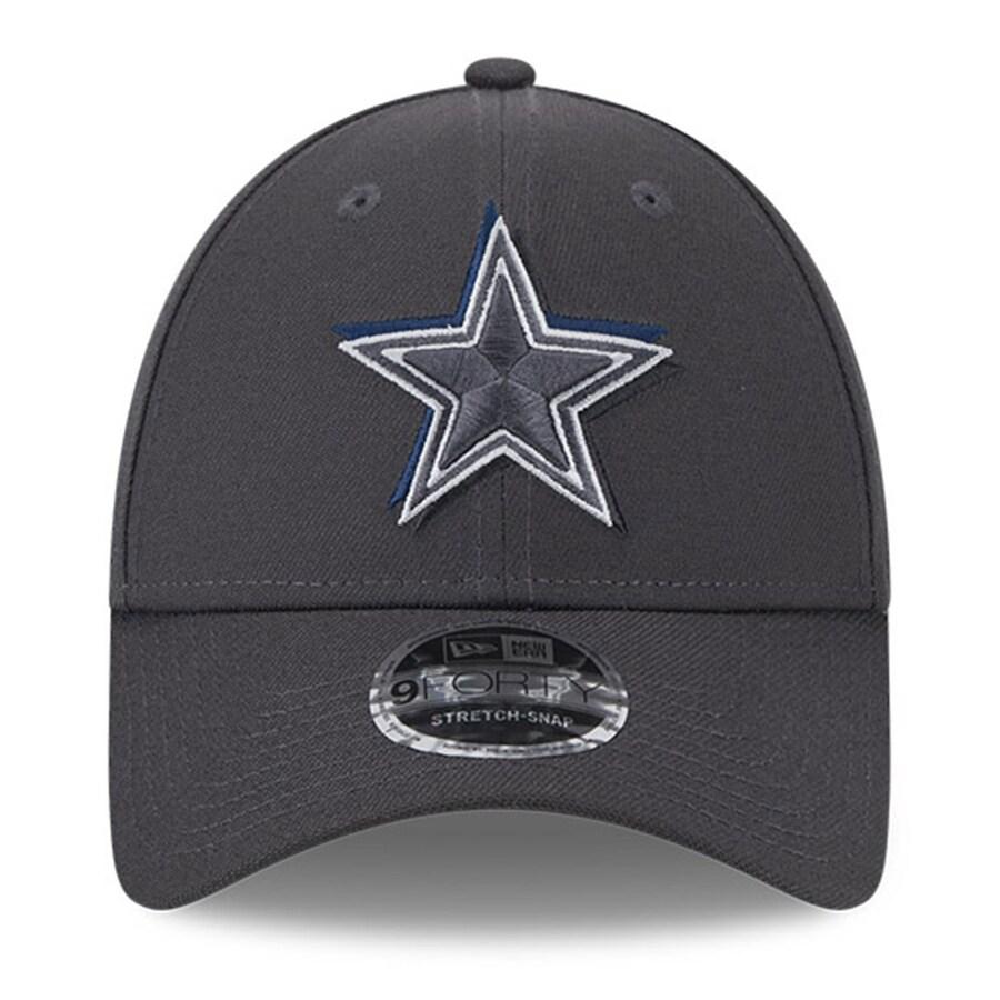 NFL カウボーイズ キャップ NFL ドラフト2024 9FORTY Adjustable Hat ニューエラ/New Era グラファイト｜selection-basketball｜02