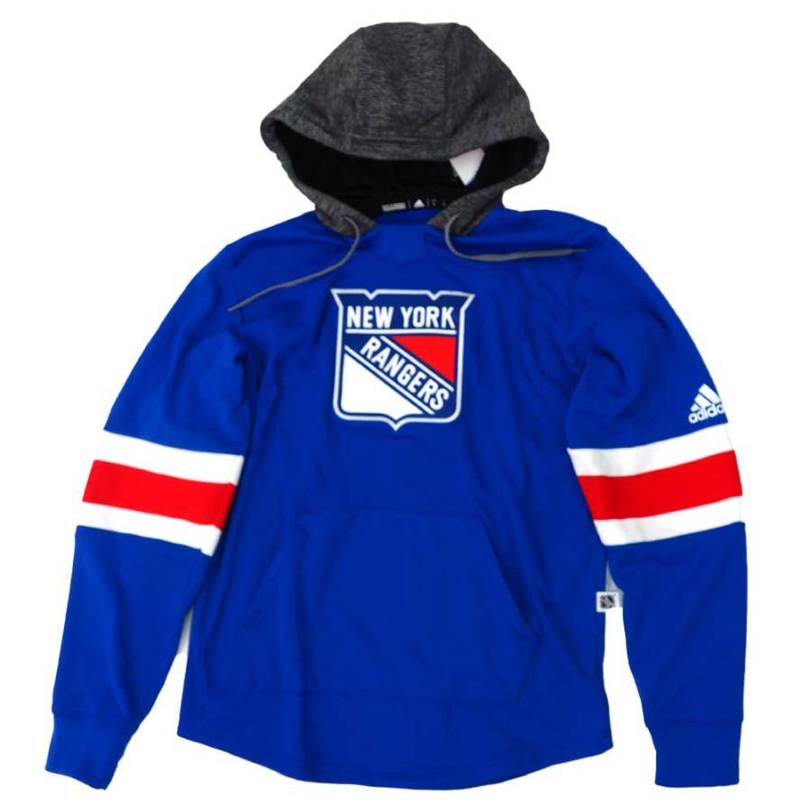 adidas NHL レンジャース パーカー/フーディー オーセンティック 