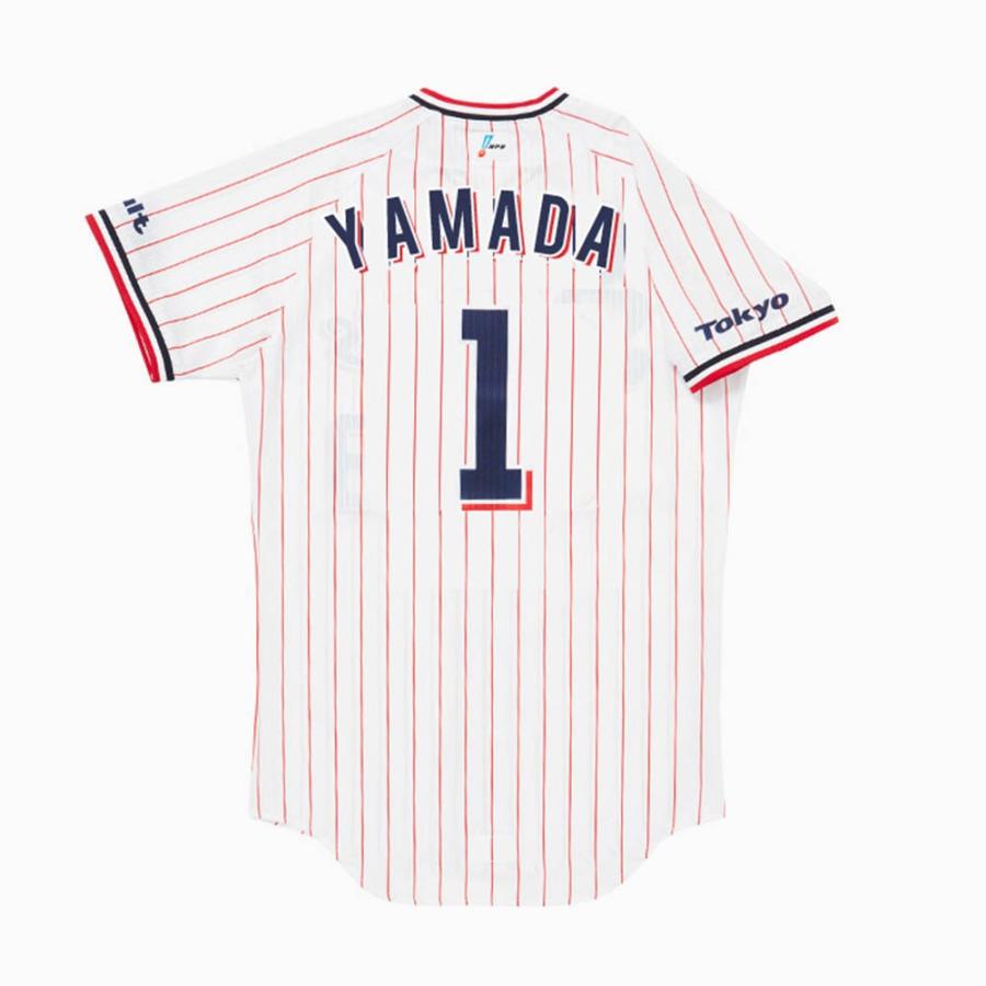東京ヤクルトスワローズ 山田哲人選手　プロコレ ホームユニフォーム MAJESTIC（マジェスティック） 東京ヤクルトスワローズ グッズ 山田