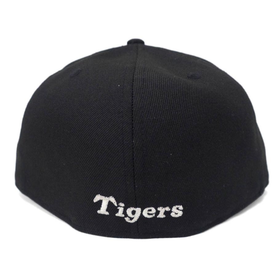 阪神タイガース 【59FIFTYキャップ】BALL STITCH ブラック NEW ERA（ニューエラ） 阪神タイガース グッズ キャップ/帽子 カスタム