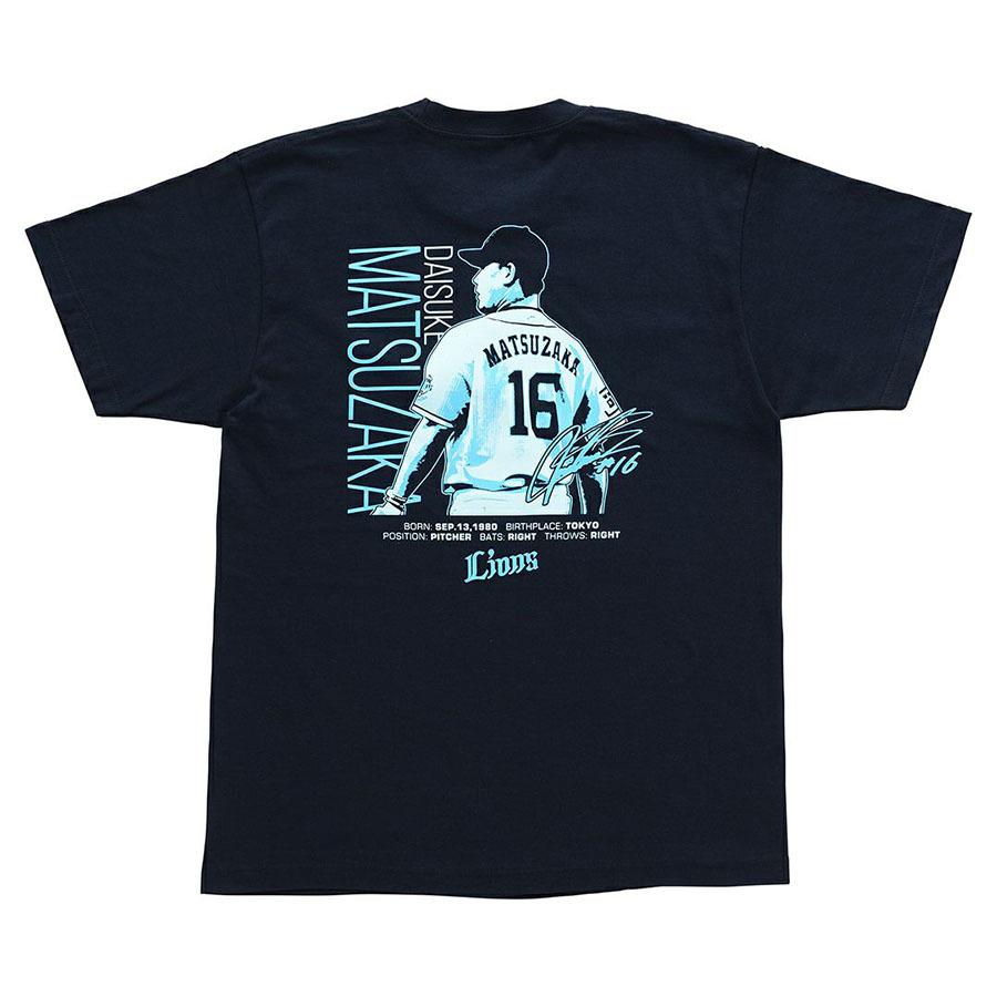 松坂大輔 埼玉西武ライオンズ グッズ Tシャツ プレイヤーズ デザインT 