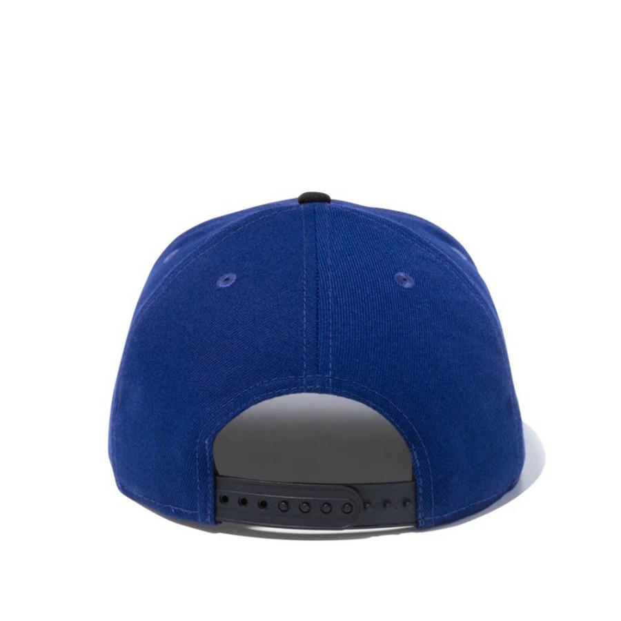 中日ドラゴンズ グッズ キャップ 9FIFTY 2トーン スナップバック Cap ニューエラ/New Era ダークロイヤル ブラック｜selection-basketball｜03