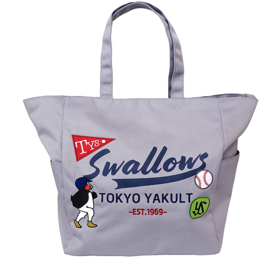 つば九郎 東京ヤクルトスワローズ グッズ トートバック ワッペン つば九郎 東京ヤクルトスワローズ グッズ トートバック ワッペン