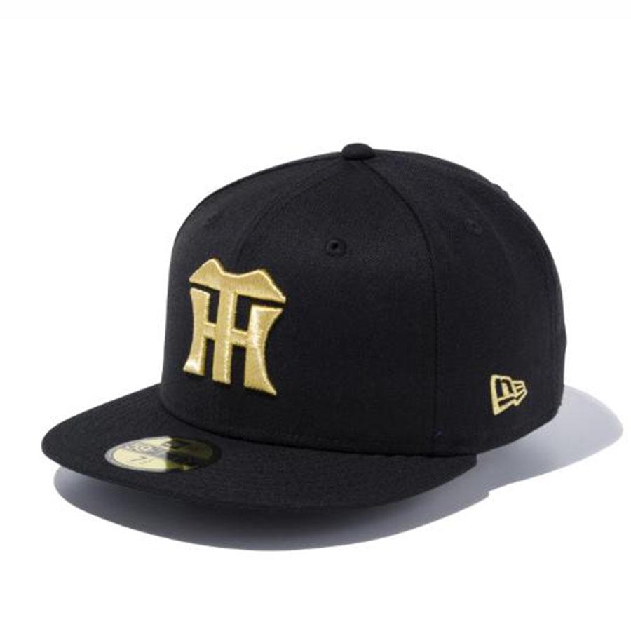 阪神タイガース NEWERA  キャップ　ホワイト/ゴールド NEW ERA 阪神タイガース グッズ キャップ 59FIFTY Cap