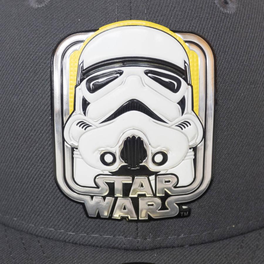 スターウォーズ キャップ スターウォーズ 40周年記念 Star Wars 40th ストームトルーパー Stormtrooper ニューエラ NewEra 59FIFTY｜selection-basketball｜02