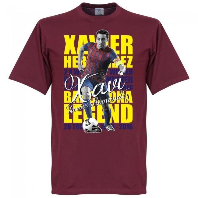 バルセロナ シャビ エルナンデス Tシャツ Soccer レジェンド サッカー フットボール マルーン Soc rlt0234 バッシュ バスケグッズ Selection 通販 Yahoo ショッピング