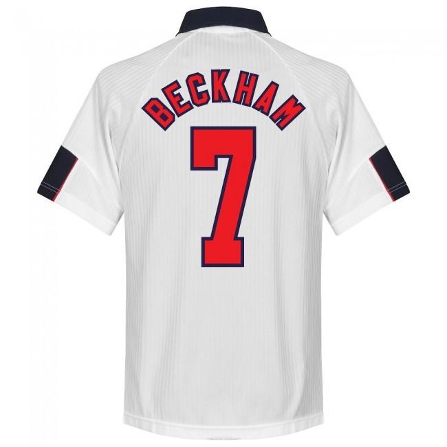 Beckham サッカー　1996 イングランド代表　ベッカム　ユニフォーム