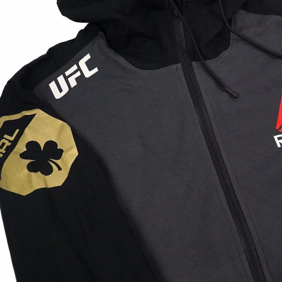 【新品】Reebok UFC コナー・マクレガー フーディ Lサイズ ブラック Reebok UFC コナー・マクレガー パーカー ファイト キット