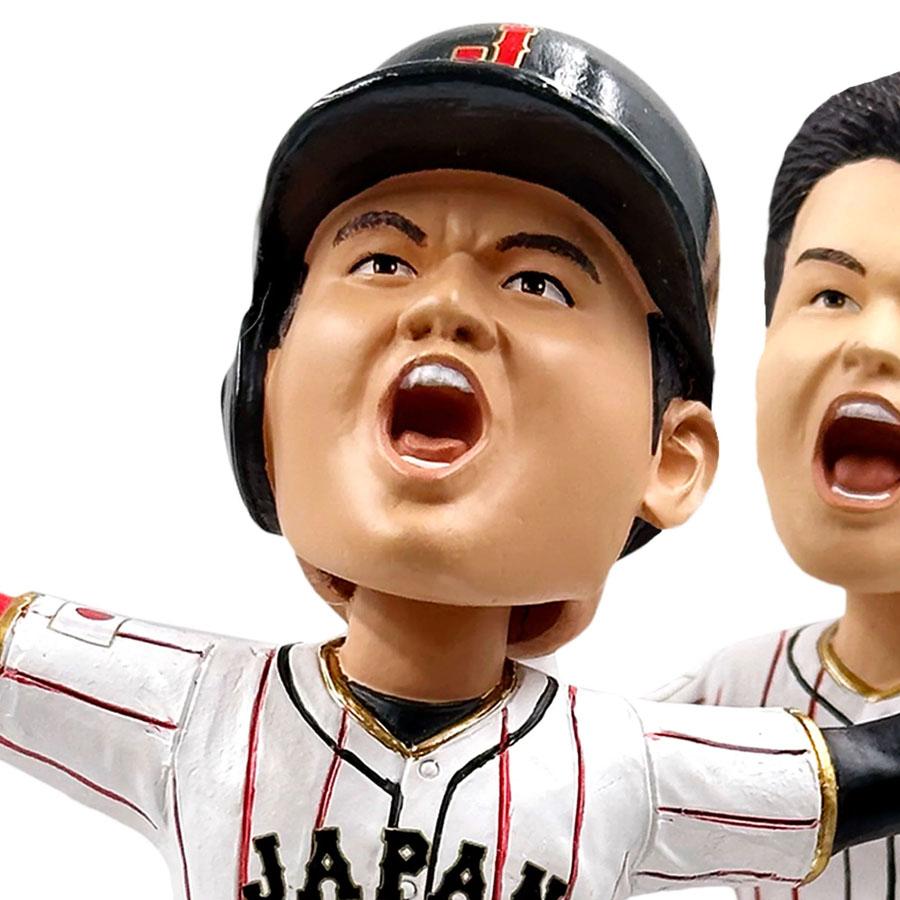 【世界223個限定完売品】 Foco 村上宗隆　WBC 優勝記念　ボブルヘッド Yahoo!オークション - 223個限定 村上宗隆 WBC優勝ボブルヘッド