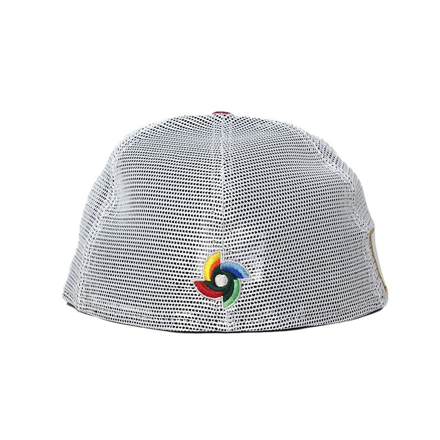 WBC 日本代表 侍ジャパン キャップ 2023 World Baseball Classic 59FIFTY Cap メッシュ ニューエラ/New Era チャコール /ホワイト｜selection-basketball｜04