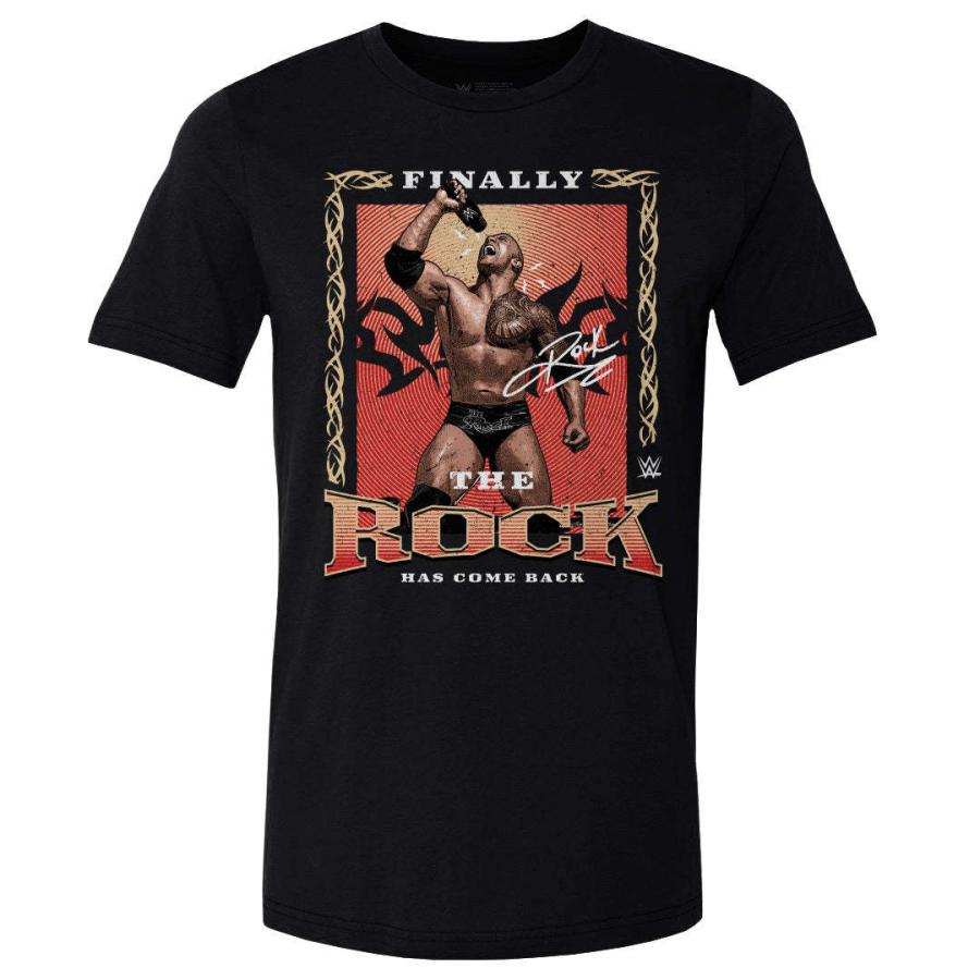 WWE ザ・ロック ドウェイン/ジョンソン Tシャツ Legends Come Back