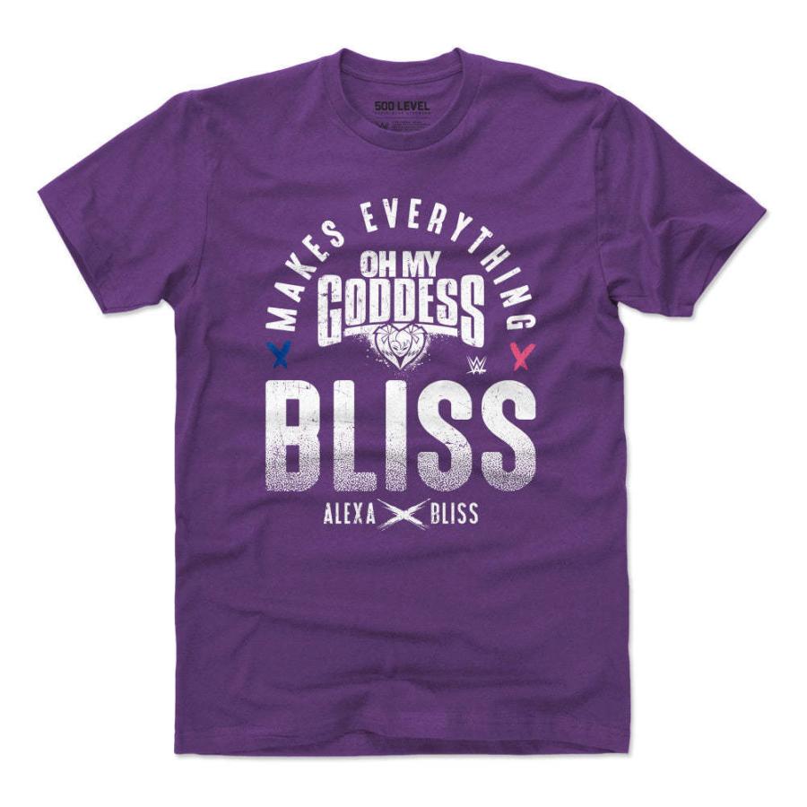 Wwe アレクサ ブリス Tシャツ Women Superstars Makes Everything Bliss 500level パープル Wwe 2315tee94 バッシュ バスケグッズ Selection 通販 Yahoo ショッピング