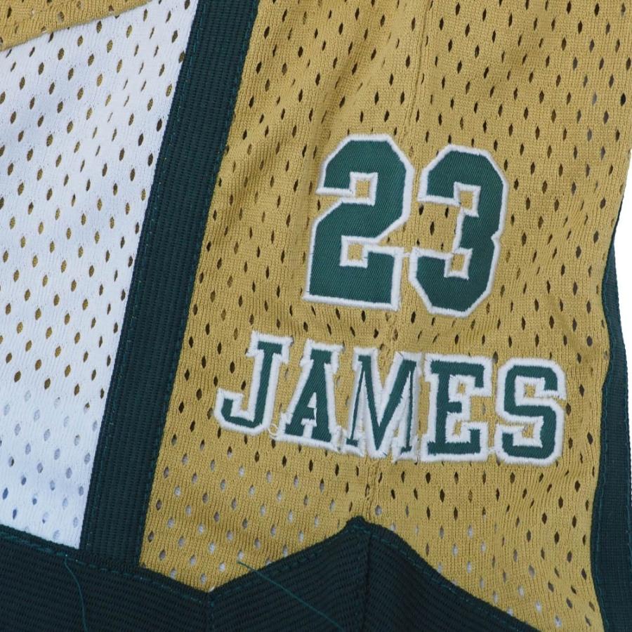 NBA レブロン・ジェームズ ファイティング アイリッシュ ゴールド ハイ