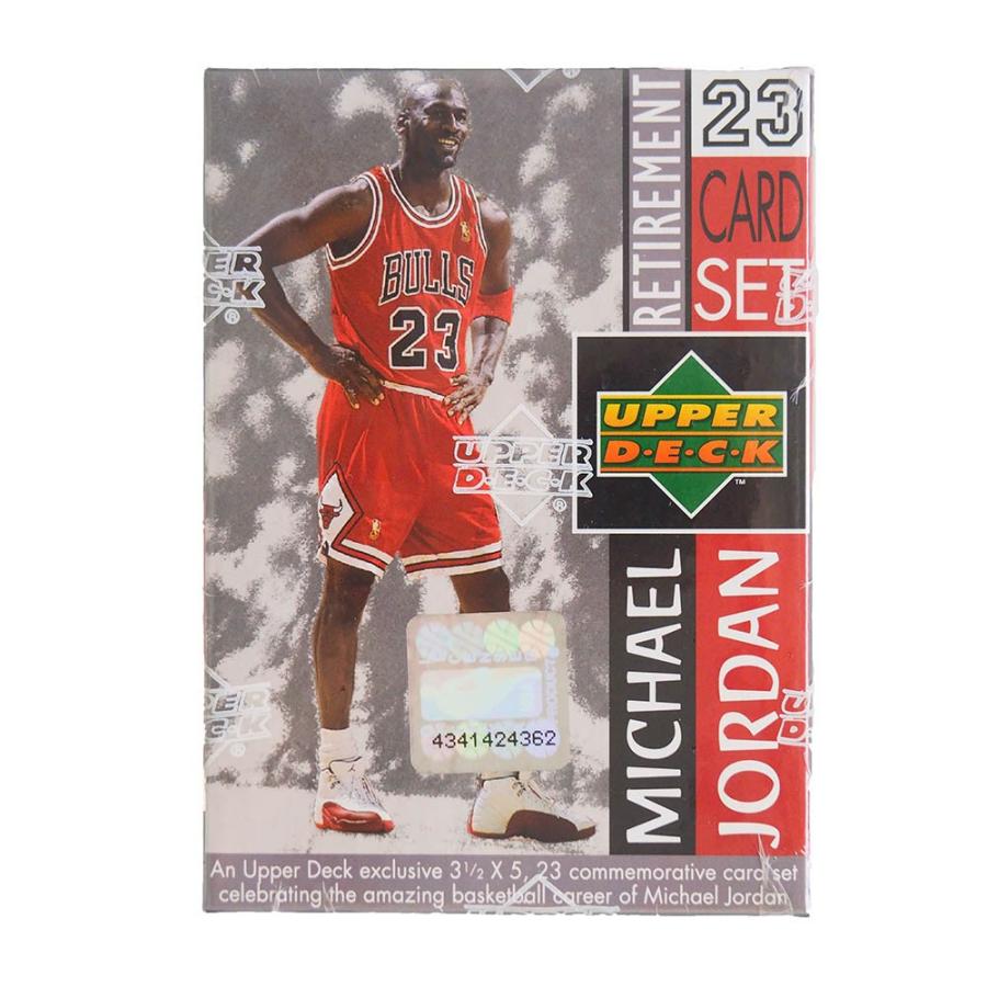 NBA ブルズ マイケル・ジョーダン 引退記念 23枚 カードセット Upper