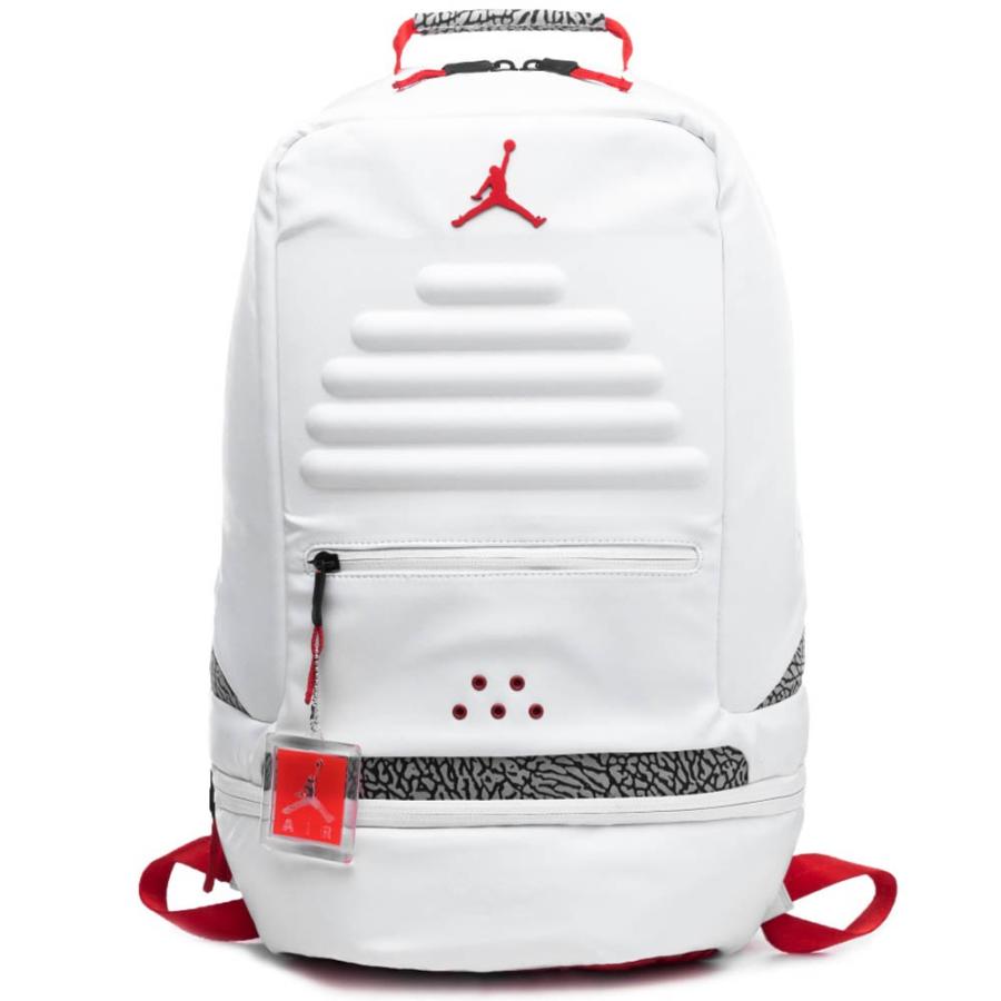 ジョーダン/JORDAN バックパック JORDAN RETRO 3 BACKPACK ホワイト 9A0018-R69｜selection-j