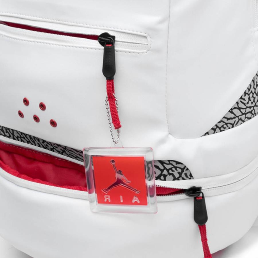 ジョーダン/JORDAN バックパック JORDAN RETRO 3 BACKPACK ホワイト 9A0018-R69｜selection-j｜04