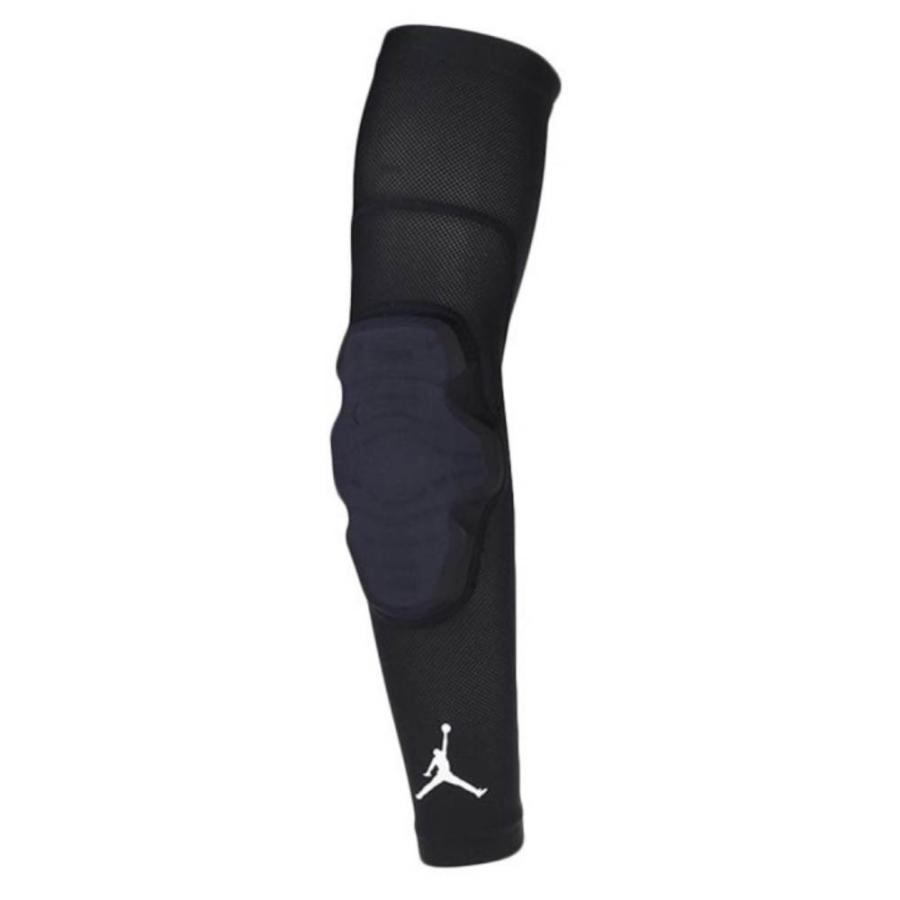 ジョーダン シューター スリーブ バスケットサポーター ひじ 肘 ブラック ホワイト Jordan Padded Shin Sleeves
