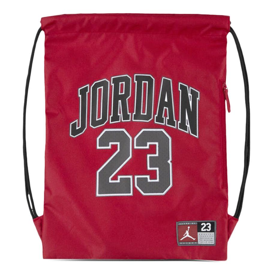 Jordan バスケットボール用バッグ レッド/ベージュ NIKE（ナイキ） Jordan ナップサック ジョーダンブランド 23 Shoe Saq