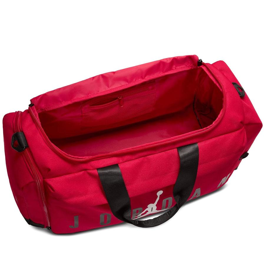 新品未使用】NIKE JORDAN ダッフルバッグ レッド 46L バスケット 楽天