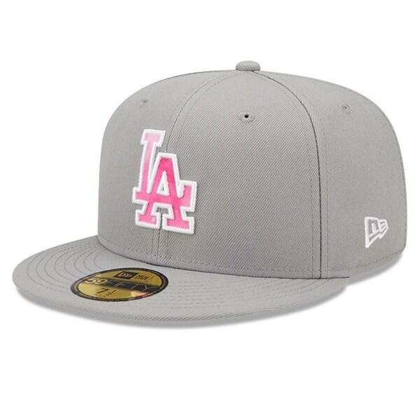 MLB ドジャース キャップ 母の日 2022 Mother's Day On-Field 59FIFTY Fitted Hat ニューエラ/New Era グレー｜selection-j