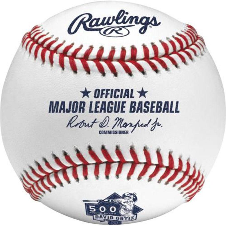 MLB レッドソックス デービッド・オルティス 500本塁打 記念 ボール ローリングス/Rawlings｜selection-j