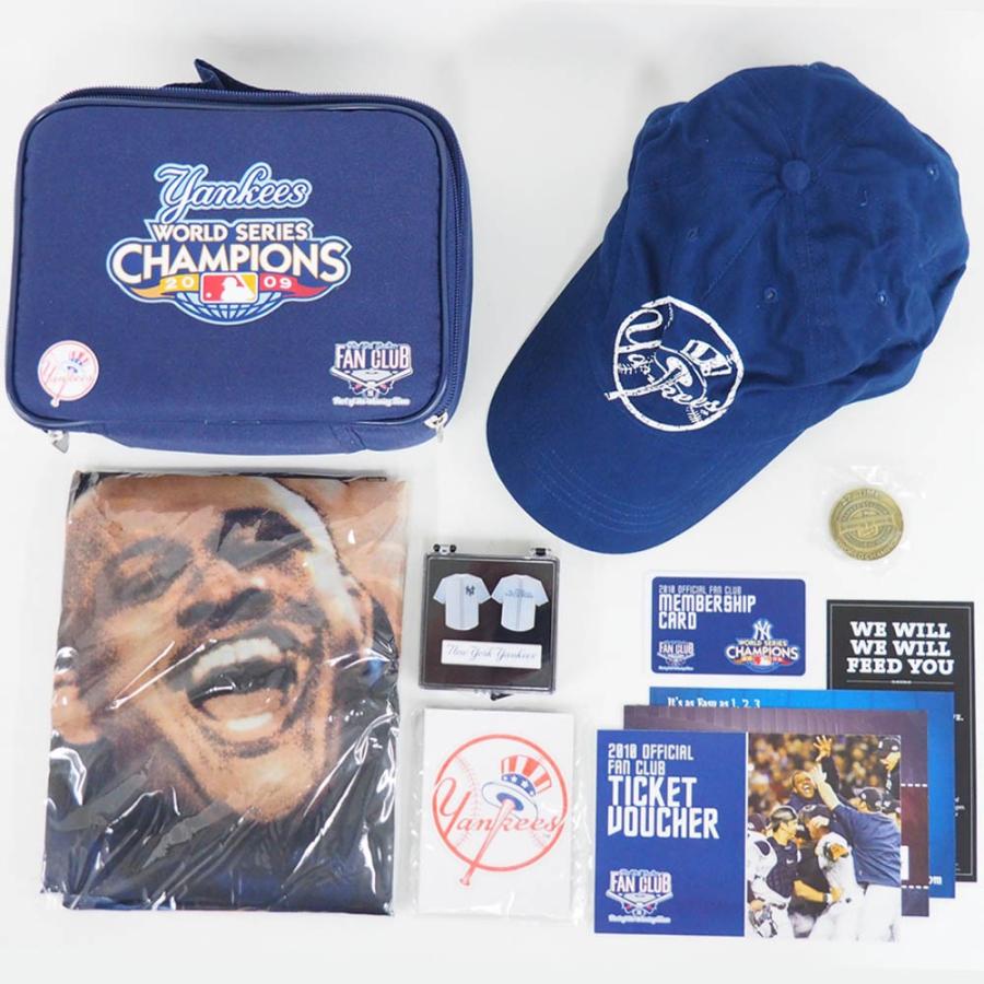 MLB ヤンキース ファンクラブセット 2009 ワールド チャンピオンズ キット SGA レアアイテム