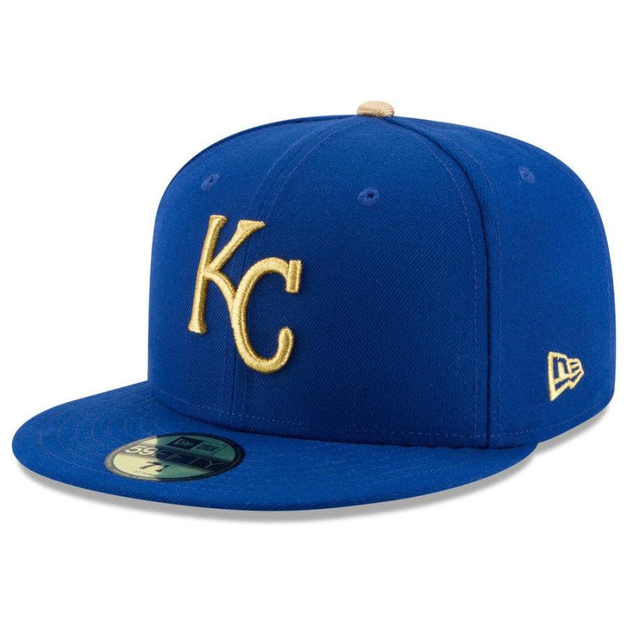 ロイヤルズ キャップ ニューエラ NEW ERA  MLB オーセンティック オンフィールド 59FIFTY オルタネート 平つば キャップ 特集｜selection-j