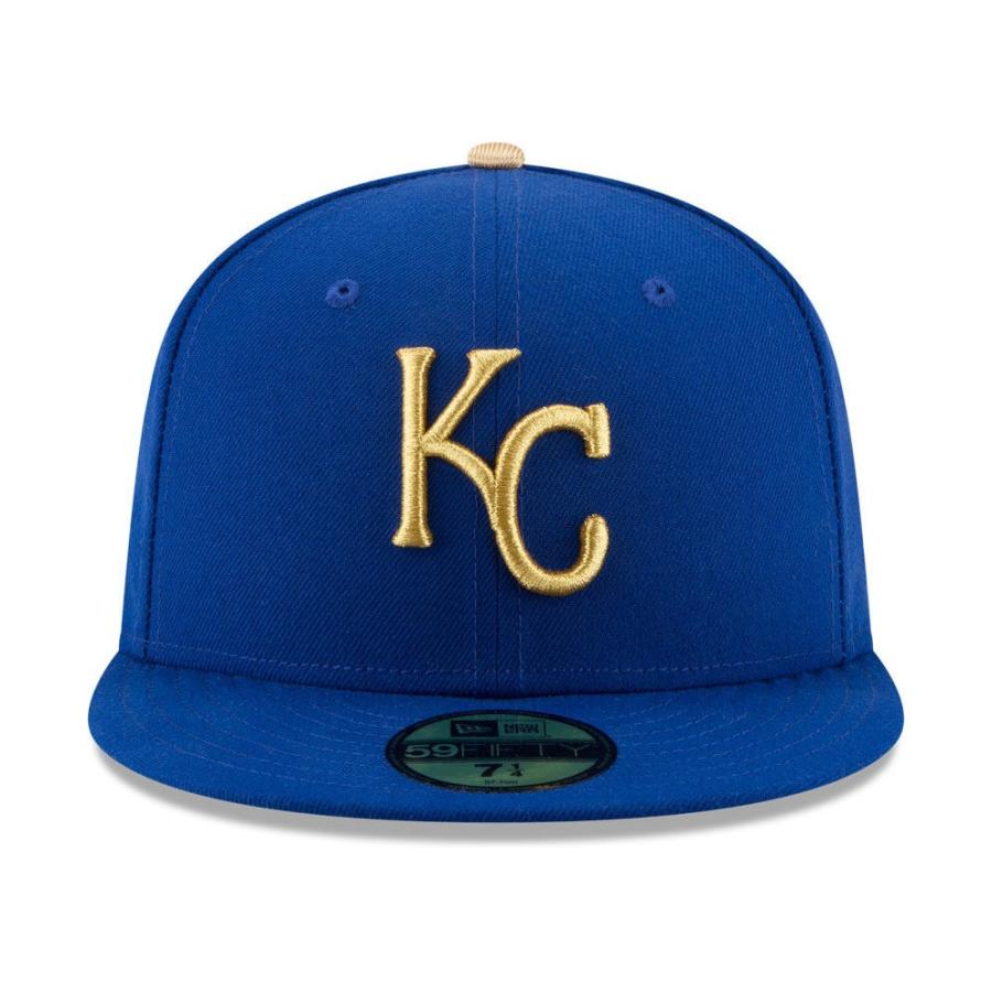 ロイヤルズ キャップ ニューエラ NEW ERA  MLB オーセンティック オンフィールド 59FIFTY オルタネート 平つば キャップ 特集｜selection-j｜02