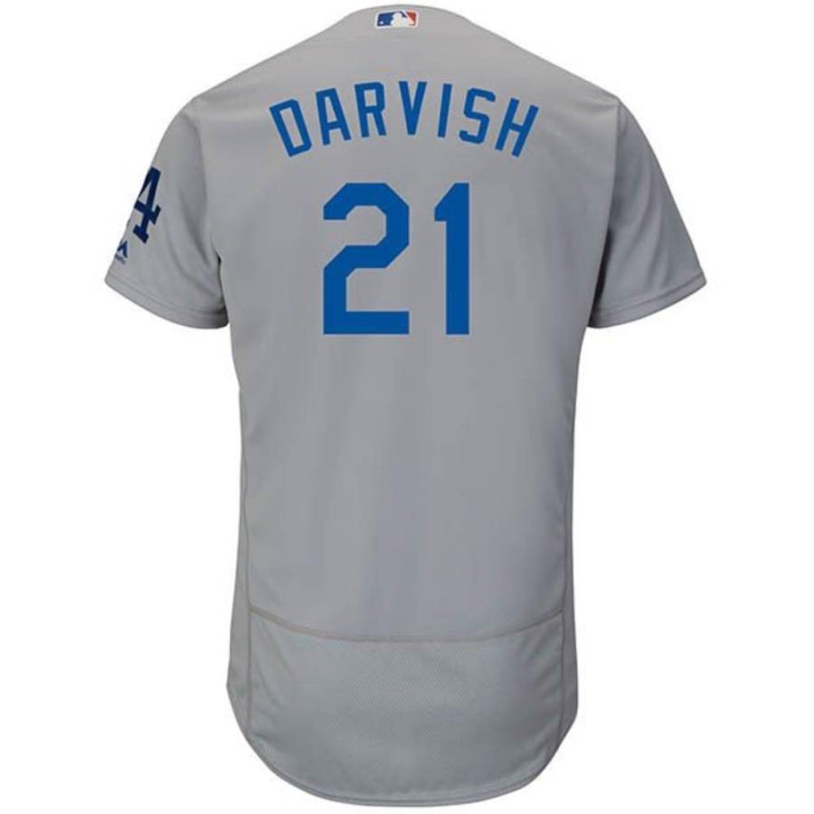 マジェスティック　ダルビッシュ　ドジャース　#17 ユニフォーム　サイズM MAJESTIC ダルビッシュ有 ユニフォーム/ジャージ MLB ドジャース
