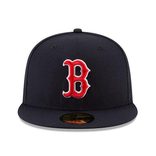 レッドソックス キャップ ニューエラ NEW ERA  MLB 2018 ジャッキー・ロビンソン・デイ 59FIFTY フィット ネイビー｜selection-j｜02