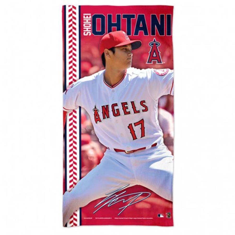 エンゼルス 大谷翔平 ビーチタオル 特大