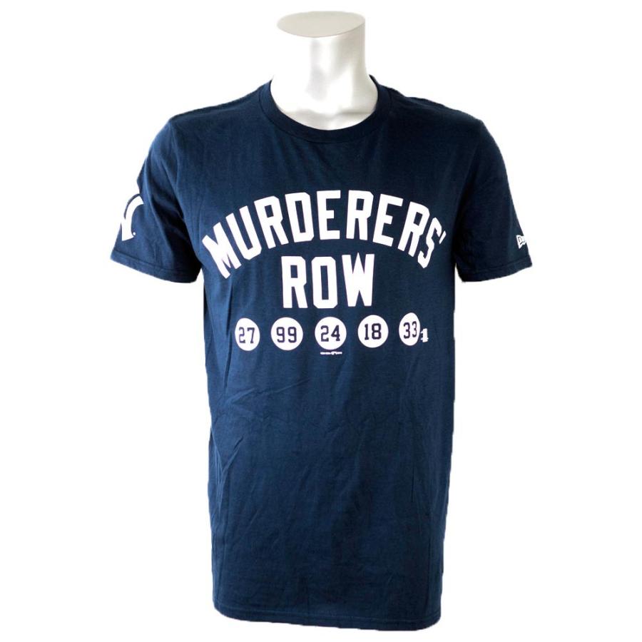 MLB ヤンキース Tシャツ 半袖 マーダラーズ・ロウ ニューエラ/New Era ネイビー【OCSL】