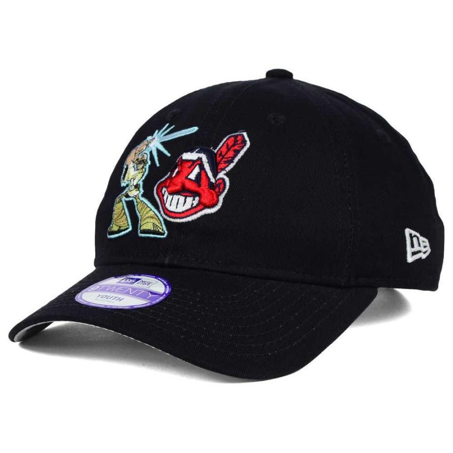 インディアンス キャップ ニューエラ NEW ERA MLB スターウォーズ ルーク・スカイウォーカー キッズ ネイビー 1009IK