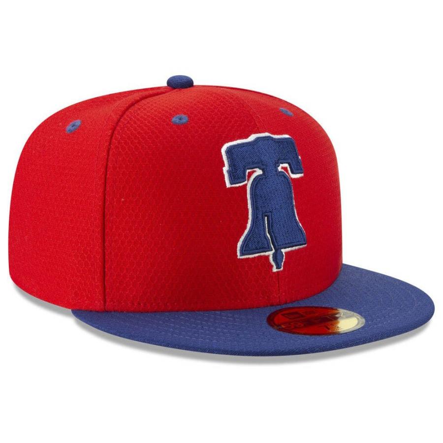 フィリーズ キャップ ニューエラ NEW ERA  MLB 2019 オンフィールド バッティング プラクティス レッド｜selection-j｜03