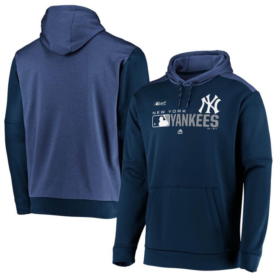 マジェスティックMLBニューヨークヤンキース　オーセンティックパーカーフーディー MAJESTIC（マジェスティック） MLB パーカー ヤンキース フーディー