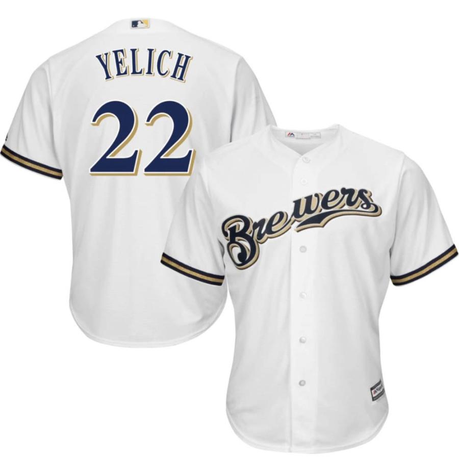 MLB ブリュワーズ クリスチャン・イエリッチ ユニフォーム/ジャージ
