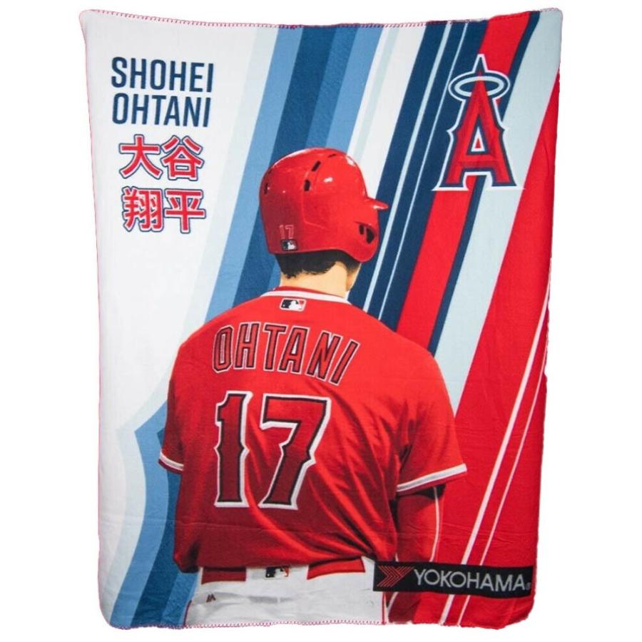 大谷翔平選手　エンゼルス公式球場グッズ　ブランケット　アナハイムスタジアム購入 大谷翔平 MLB エンゼルス ルーキー オブ ザ イヤー ブランケット
