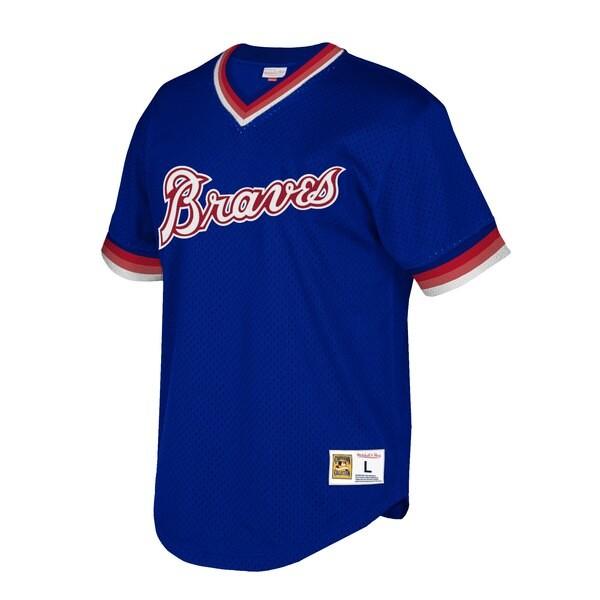 Mlb アトランタ ブレーブス ユニフォーム ジャージ クーパーズタウン コレクション Vネック ミッチェル ネス Mitchell Ness Mlb ccm08 Mlb Nba Nflグッズ Selection 通販 Yahoo ショッピング