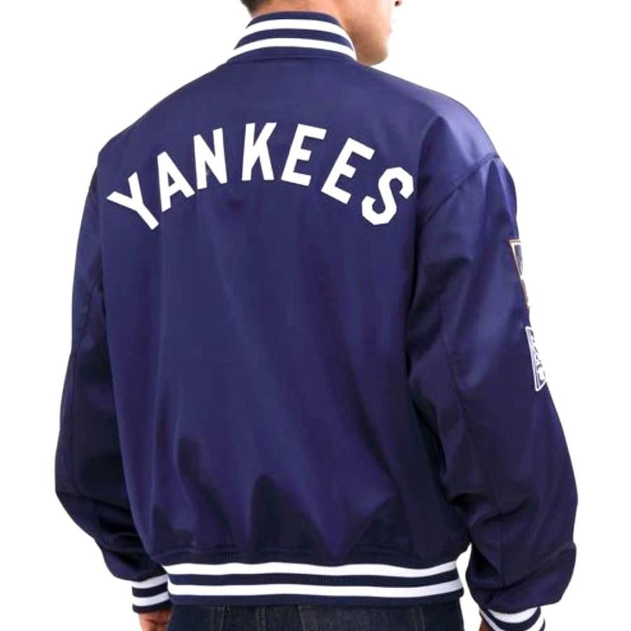 ニューヨーク・ヤンキースジャケット ネイビー スタジアムジャケット ニューヨーク・ヤンキース ネイビー