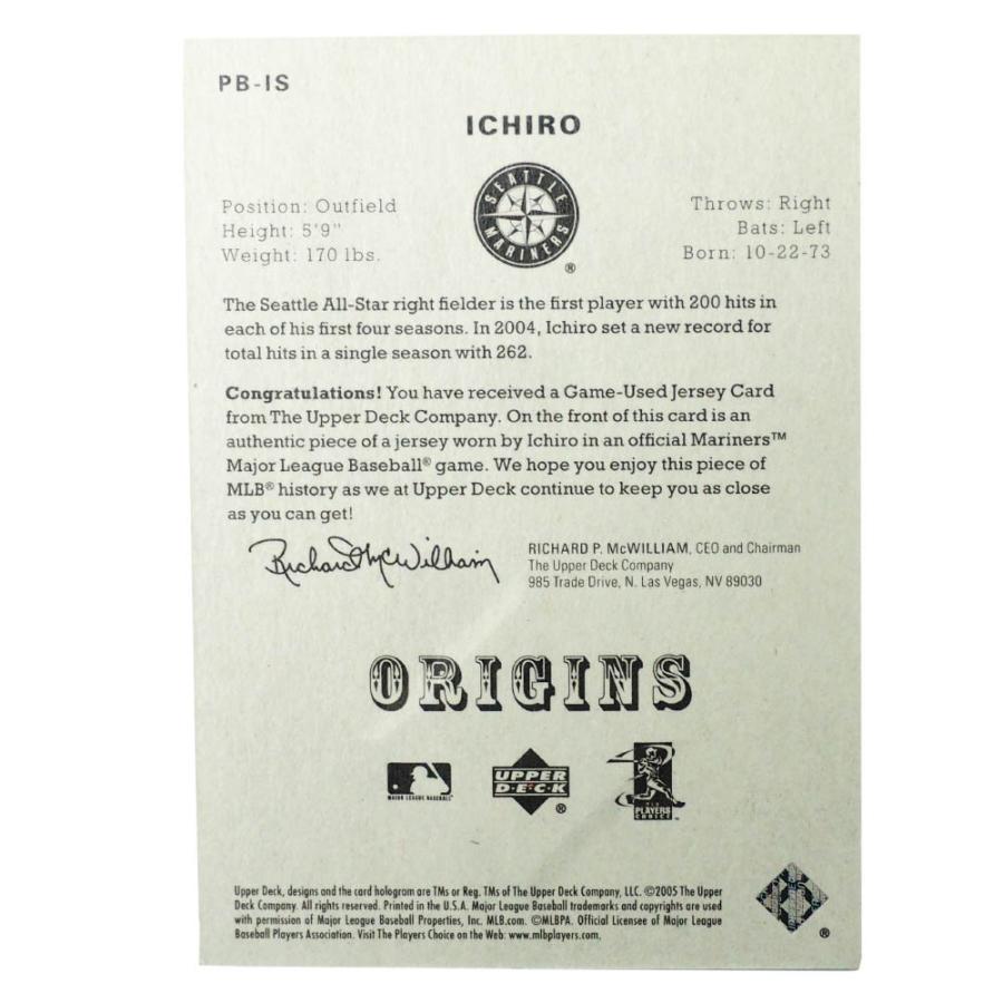 MLB イチロー 2005 カード MLB イチロー シアトル・マリナーズ トレーディングカード