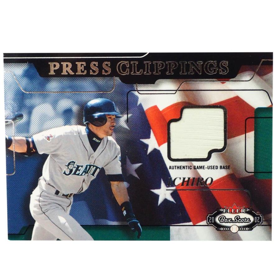 MLB イチロー シアトル・マリナーズ トレーディングカード/スポーツカード Press C;ippings ユーズド ベース  Fleer｜selection-j