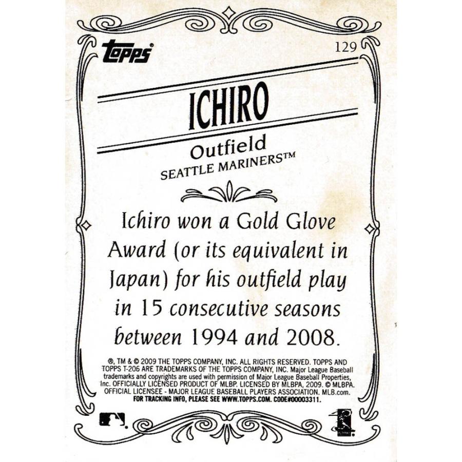 MLB イチロー シアトル・マリナーズ トレーディングカード/スポーツカード 2009 イチロー #129 Topps｜selection-j｜02