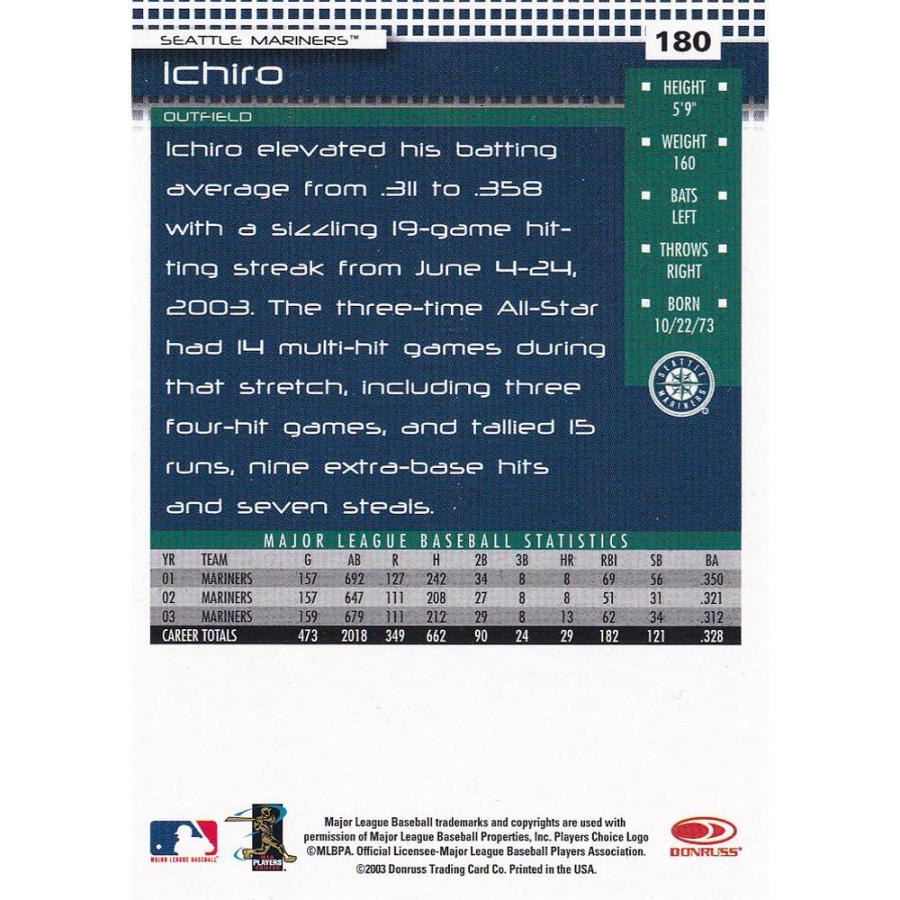 MLB イチロー シアトル・マリナーズ トレーディングカード/スポーツ