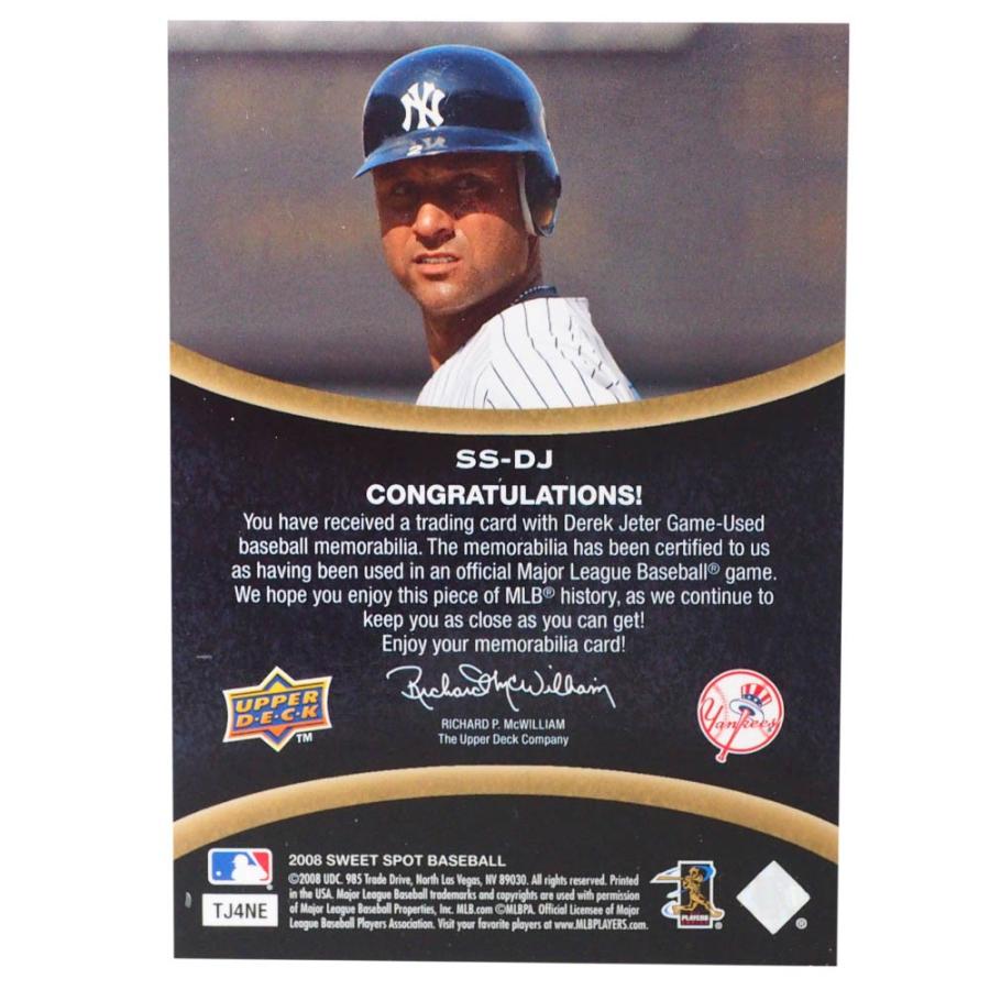 MLB デレク・ジーター ニューヨーク・ヤンキース トレーディングカード/スポーツカード Upper Deck 2008 Jeter #SS-DJ Upper Deck｜selection-j｜02