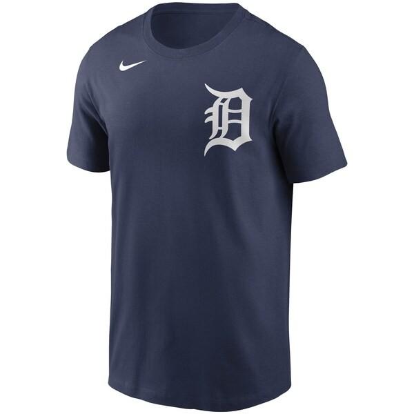 MLB デトロイト・タイガース Tシャツ チーム ワードマーク ナイキ/Nike ネイビー【OCSL】 :mlb-200325alh17