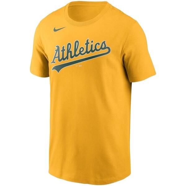 NIKE MLB オークランド・アスレチックス Tシャツ チーム ワード